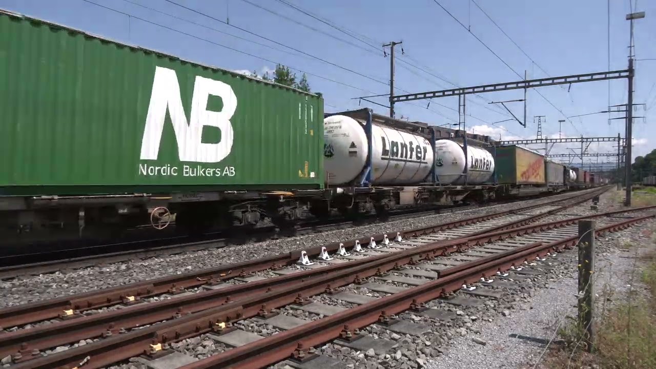 Schweizer Eisenbahnen   Am Bözberg Juli 2025