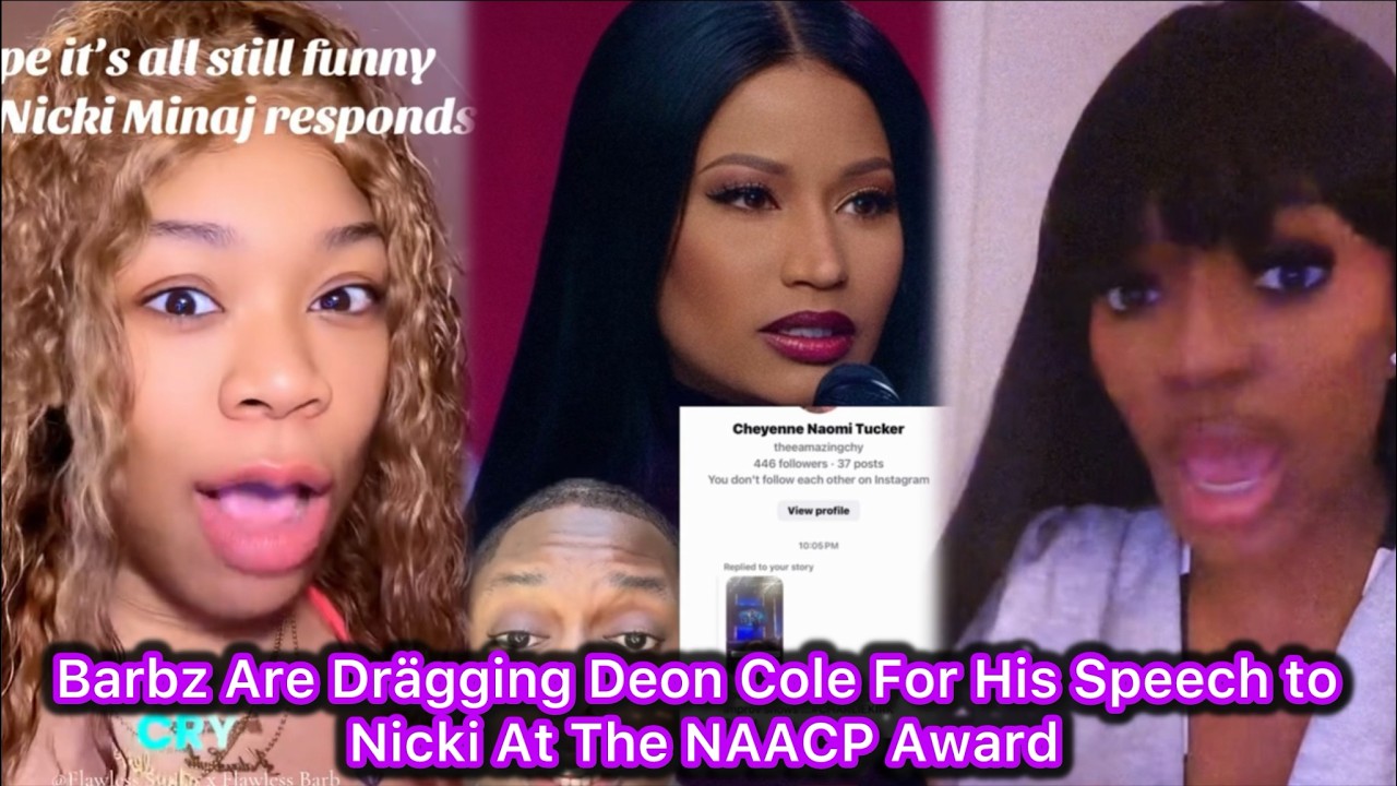Barbz  Are Drāgging Deon Cole After His Shade Towards Nicki At The NAACP Awards