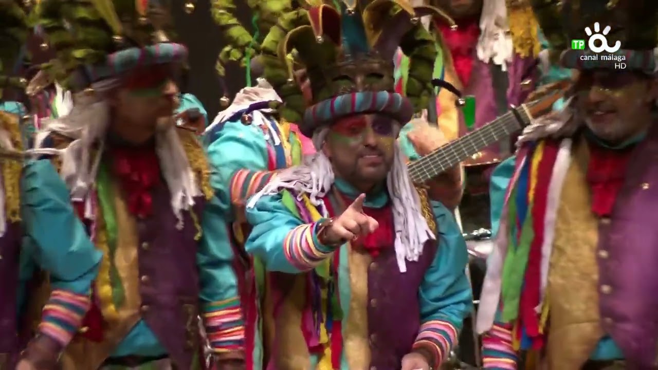 COMPARSA LOS MAOMAS SIN H, PRELIMINARES CARNAVAL  MÁLAGA 2023