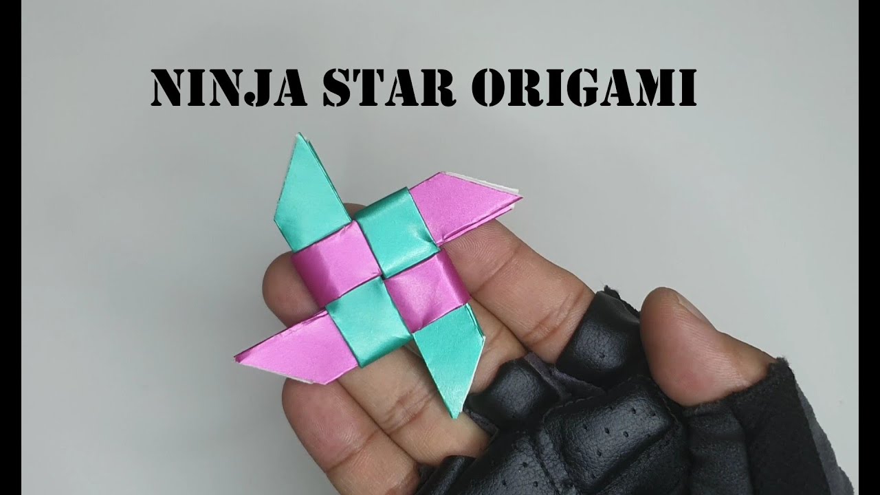 Easy to throw Ninja Star Origami