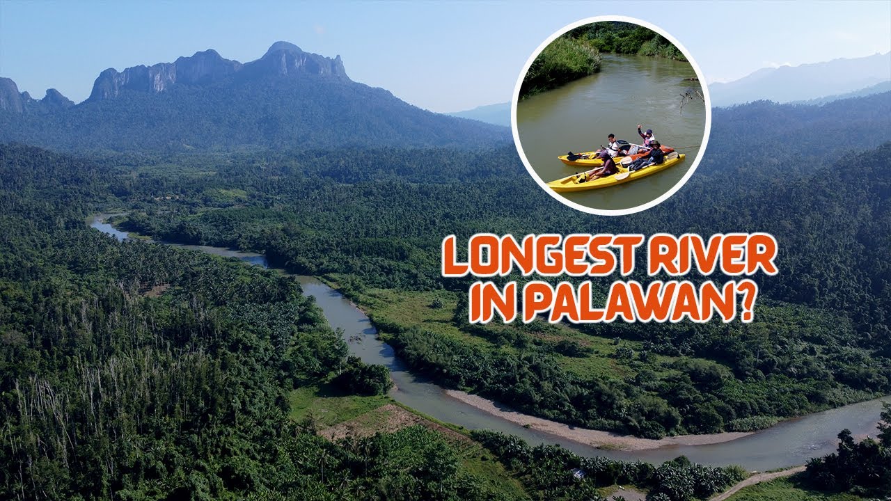 We Explore using Kayak the LONGEST RIVER in Palawan. Here's what happened.