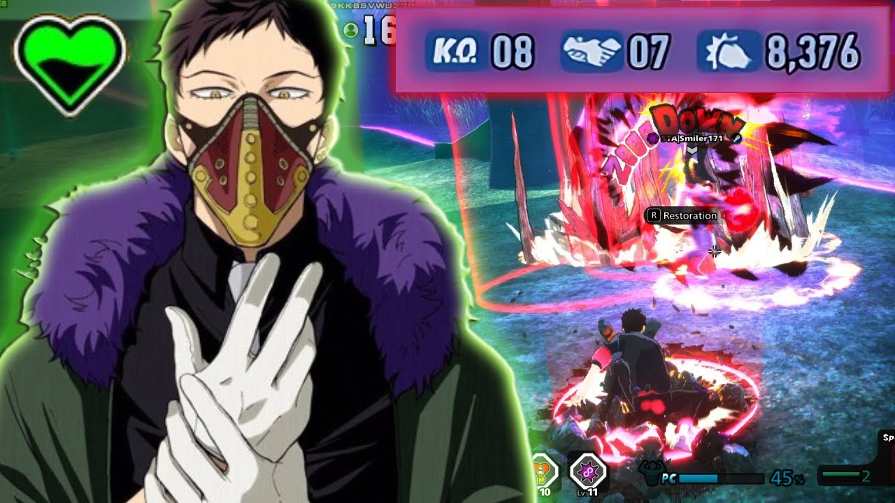 This Overhaul Build Has INFINITE HEALING in My Hero Ultra Rumble