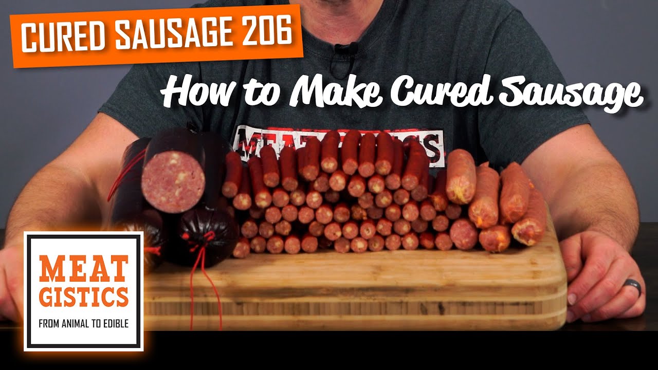 How to Make Cured Sausage - Cured Sausage 206