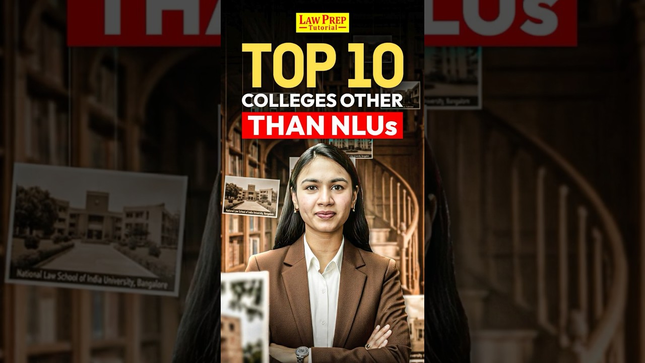 Top 10 Non-NLU Law Colleges! #LawColleges