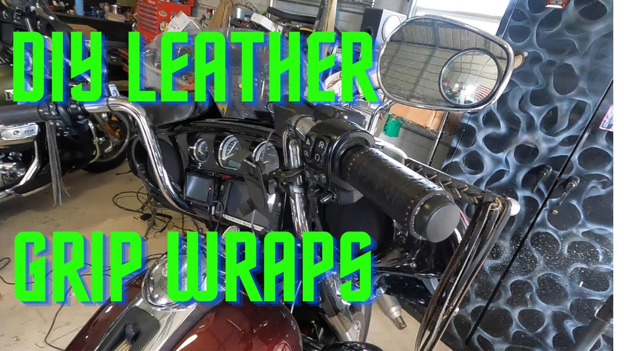 DIY Leather Grip Wrap