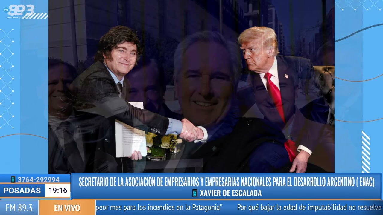 Xavier de Escalada, secretario general de la Asociación de Empresarios y Empresarias Nacionales