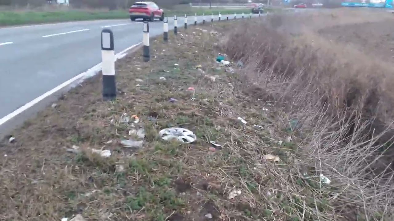 Peterborough Clean Up Campaign. Ramsey Road Horsey Toll Stanground Part Two.