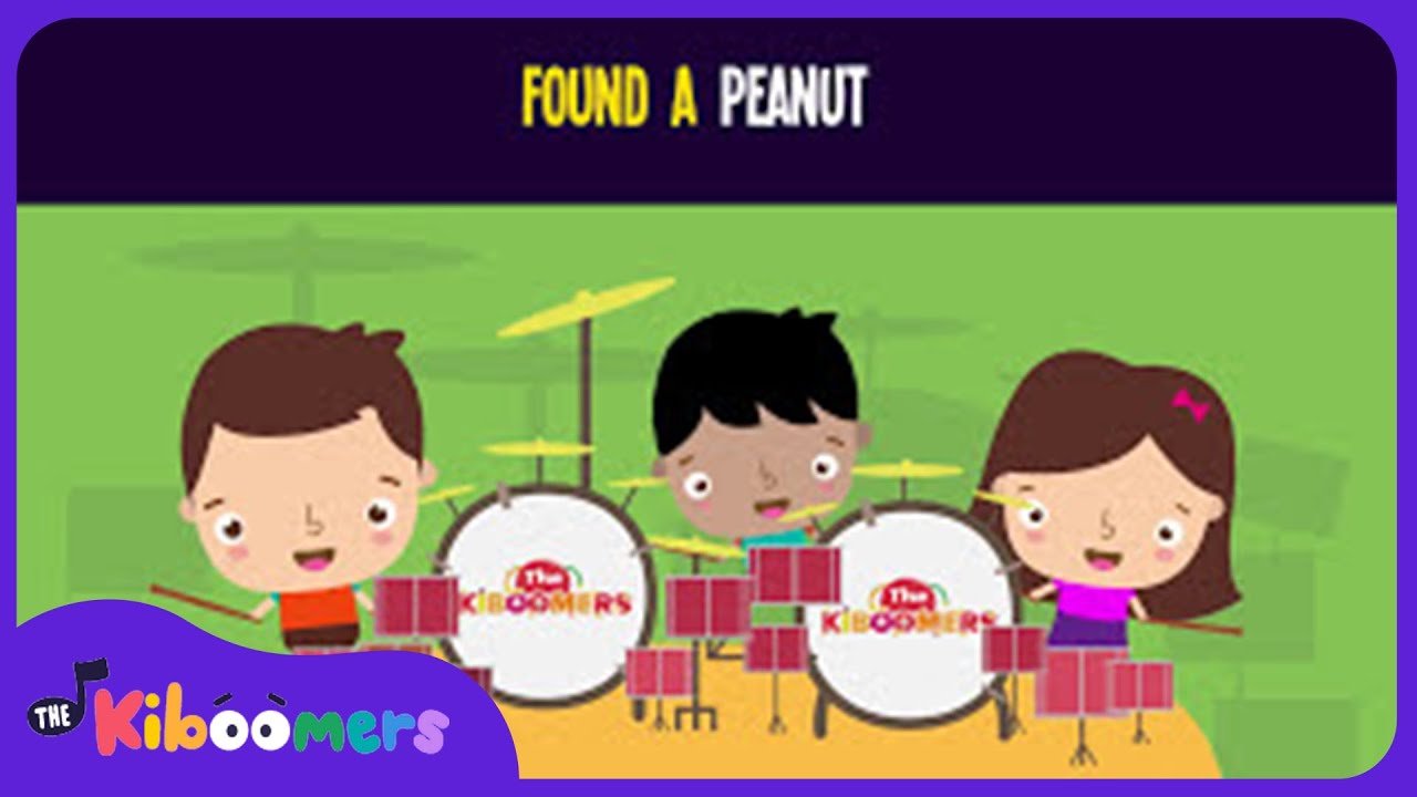 Found a Peanut Lyric Video - The Kiboomers Preschool Songs & Nursery Rhymes
