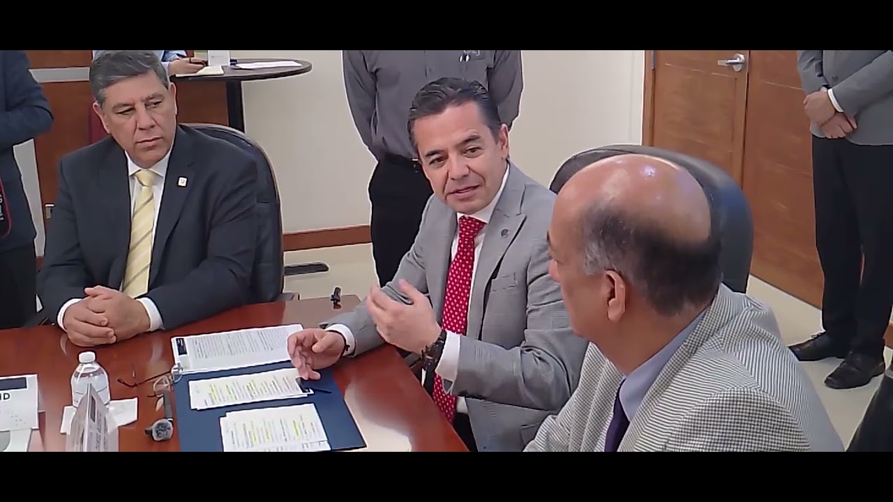 Firma de convenios entre la UACJ y la Secretaria de Educación y Deporte de Gobierno del Estado 
