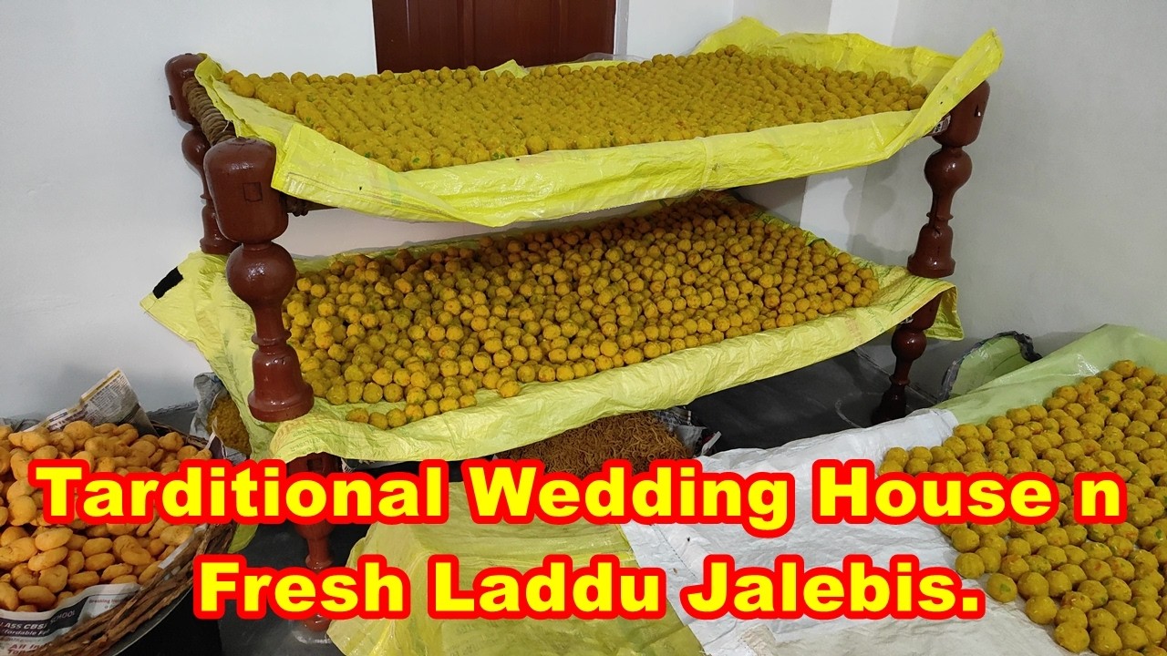 Traditional Homemade Sweets in Punjabi Wedding 2026.#shamshermannbti