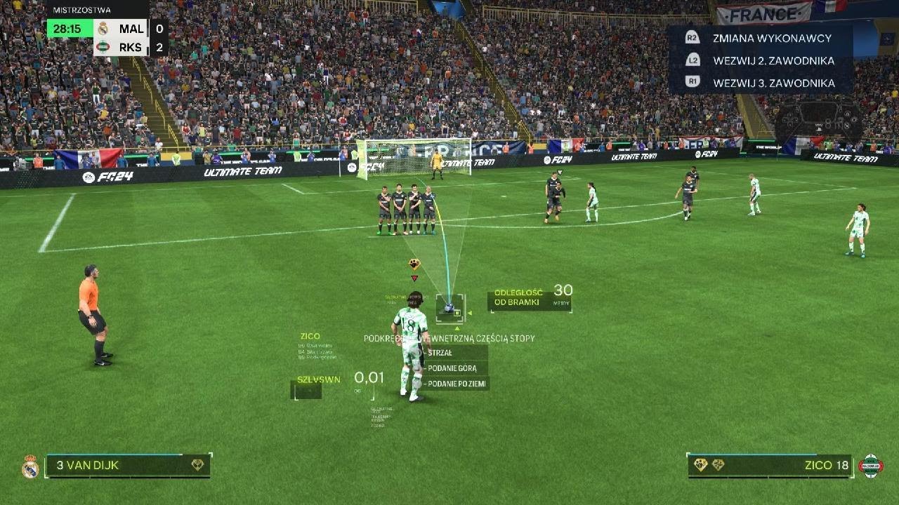 EA SPORTS FC 24 ciasteczko od Zico / cookie from Zico in Free Kick