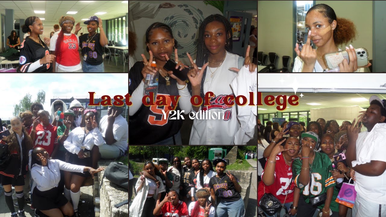 Last day of SIXTH FORM Leavers 2024 || Y2K edition *another chaotic vlog*