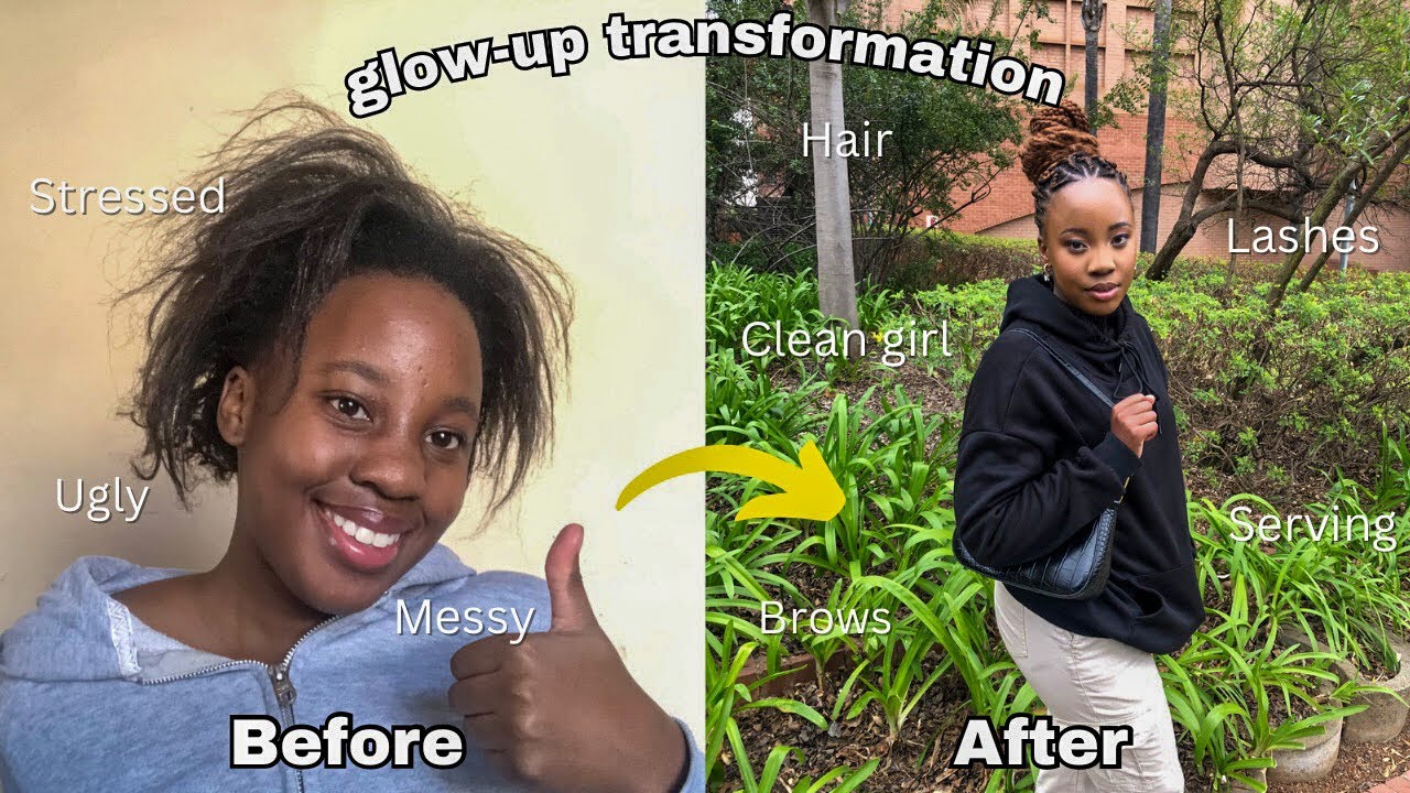 Second semester GLOW UP transformation | hair, zumba, shopping + more | University of Pretoria