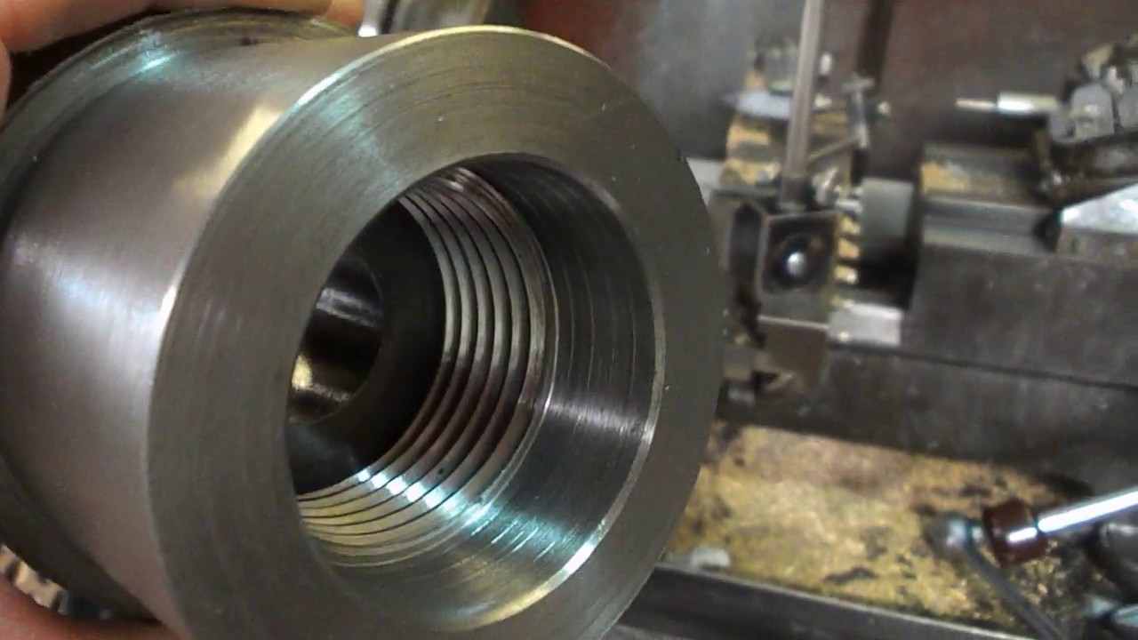 Making an ER Collet Chuck Holder for a capstan lathe spindle. #SHOPMADETOOLS