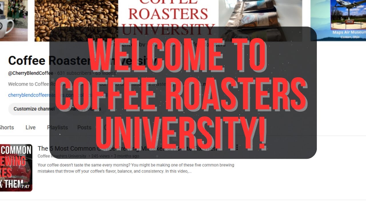 Ready to Brew Better Coffee? Welcome to Coffee Roasters University