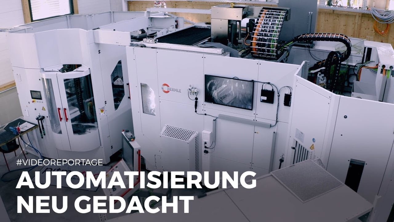#Videoreportage: Losgr&ouml;&szlig;e 1 automatisiert, mannlos auf Knopfdruck fertigen &ndash; PitMaTec/Hermle