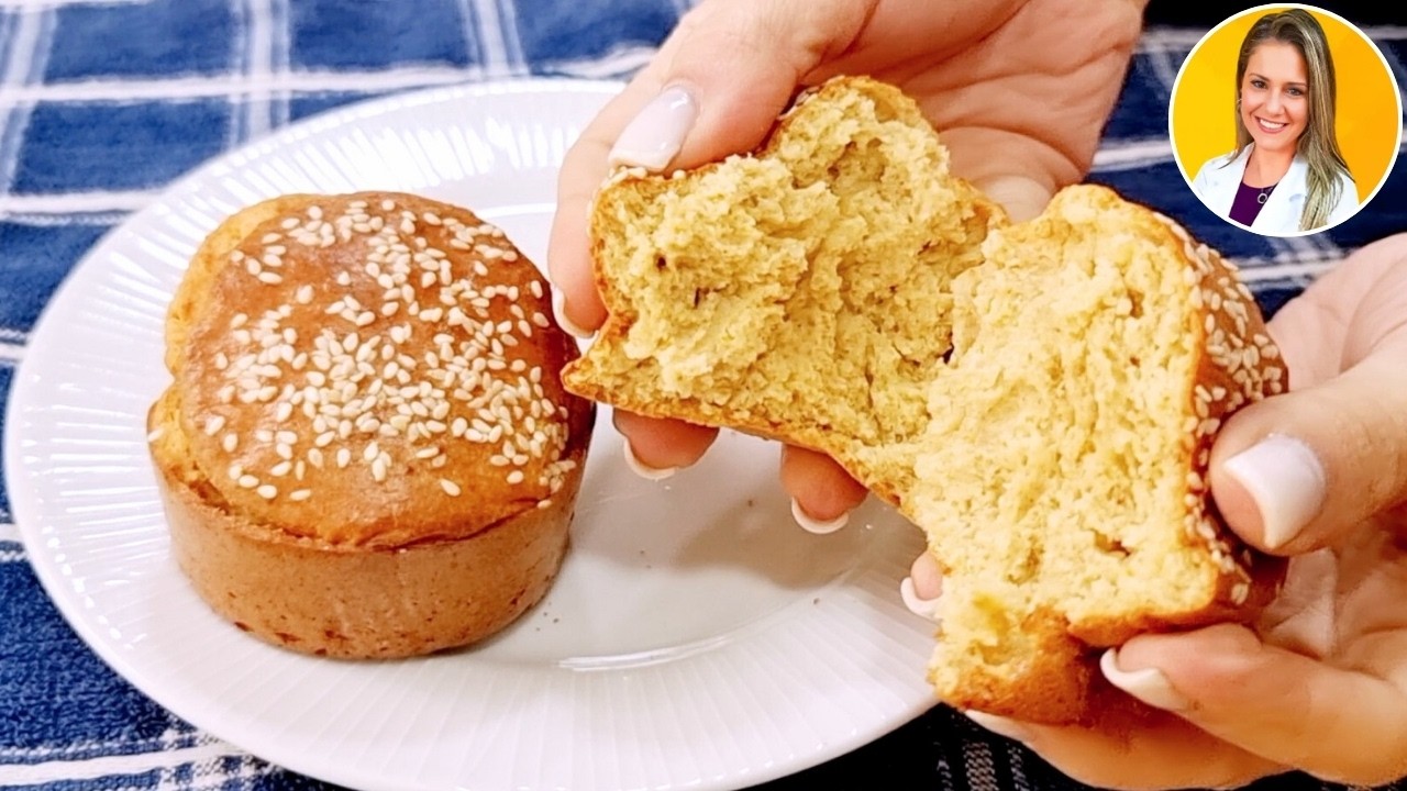 Substitua o P&atilde;o! SEM FARINHA, MUITA PROTE&Iacute;NA e FIBRA - F&aacute;cil, R&aacute;pido e Saud&aacute;vel