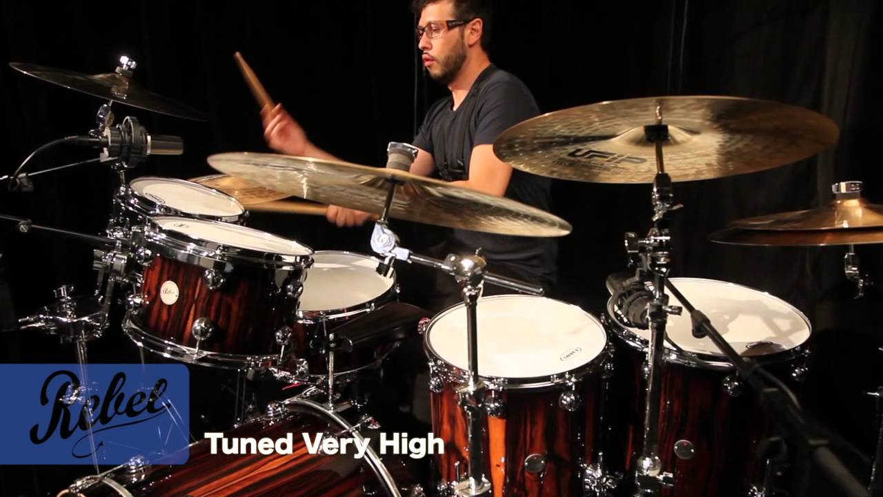 Stefano Incani - dsdrum Rebel's Series drum kit
