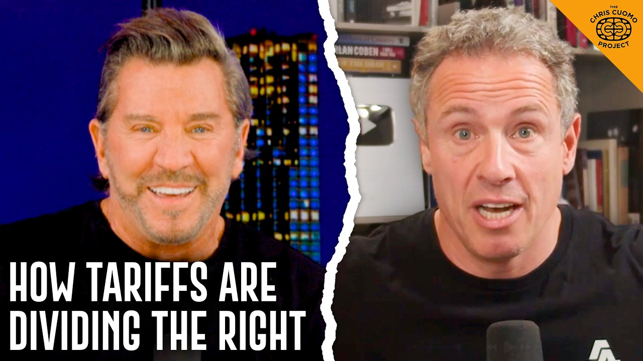Eric Bolling and Chris Cuomo CLASH Over Tariffs and MAGA