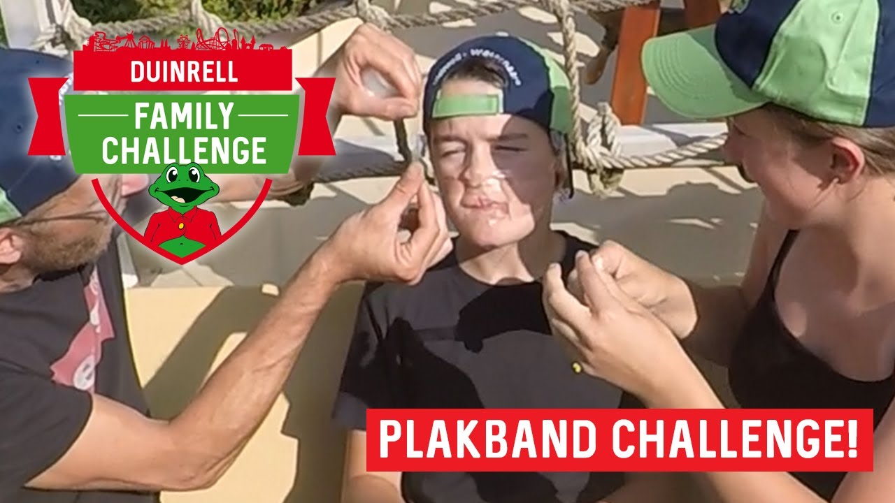 Plakband challenge in Schip Ahoi | FAMILY CHALLENGE