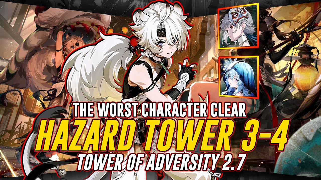 THE WORST CHARACTER IN WUWA! S2 R1 LINGYANG HYPERCARRY VS HAZARD TOWER 3-4 | WUTHERING WAVES 2.7