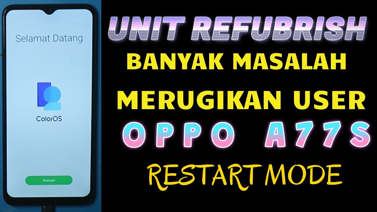 cara atasi kerusakan oppo a77s refubrish restart mode dengan ganti emmc only