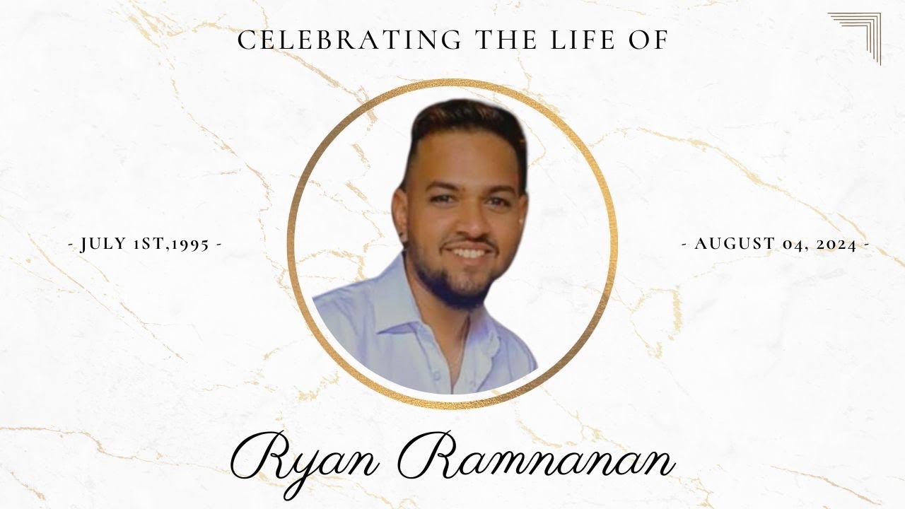 Funeral Ceremony of Ryan Ramnanan