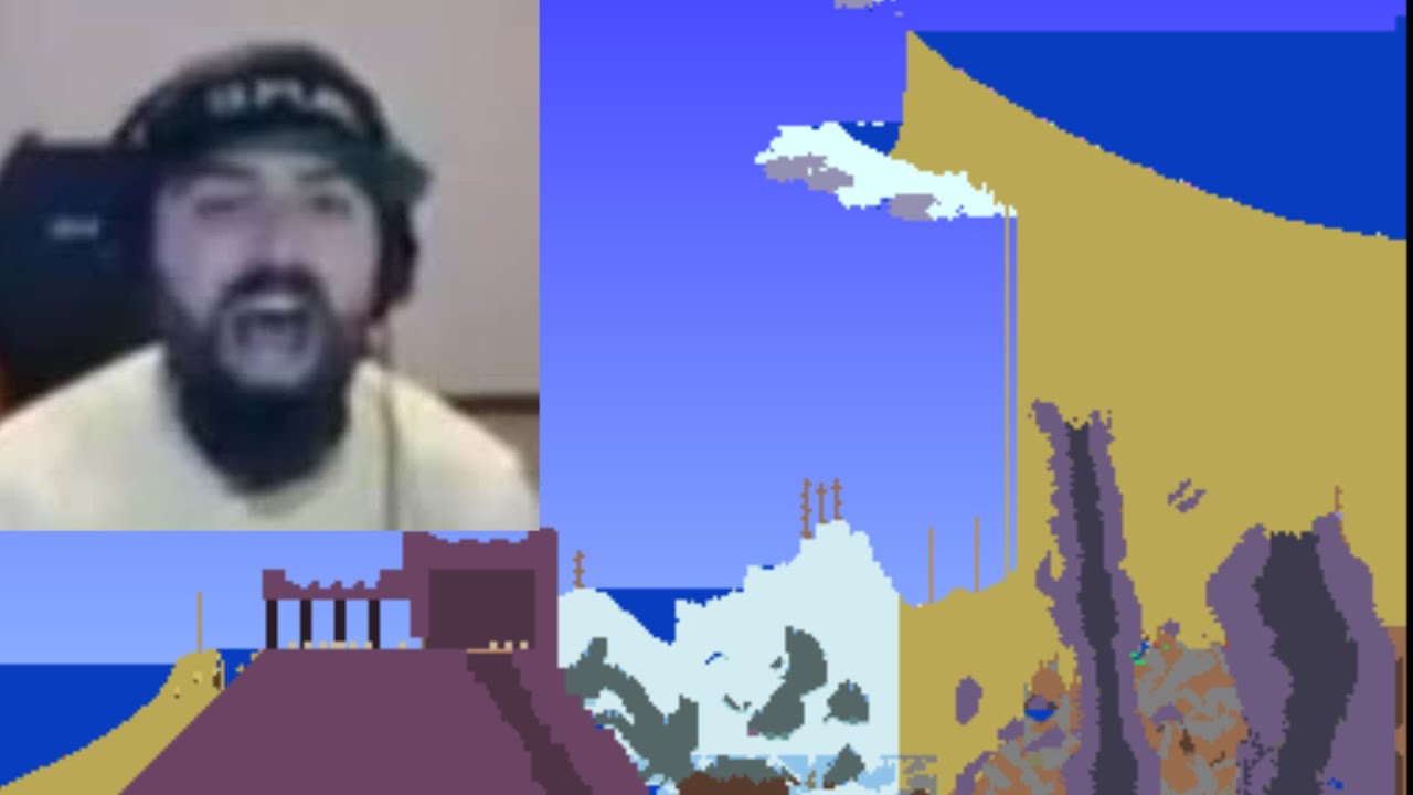 Terraria worldgen be like:
