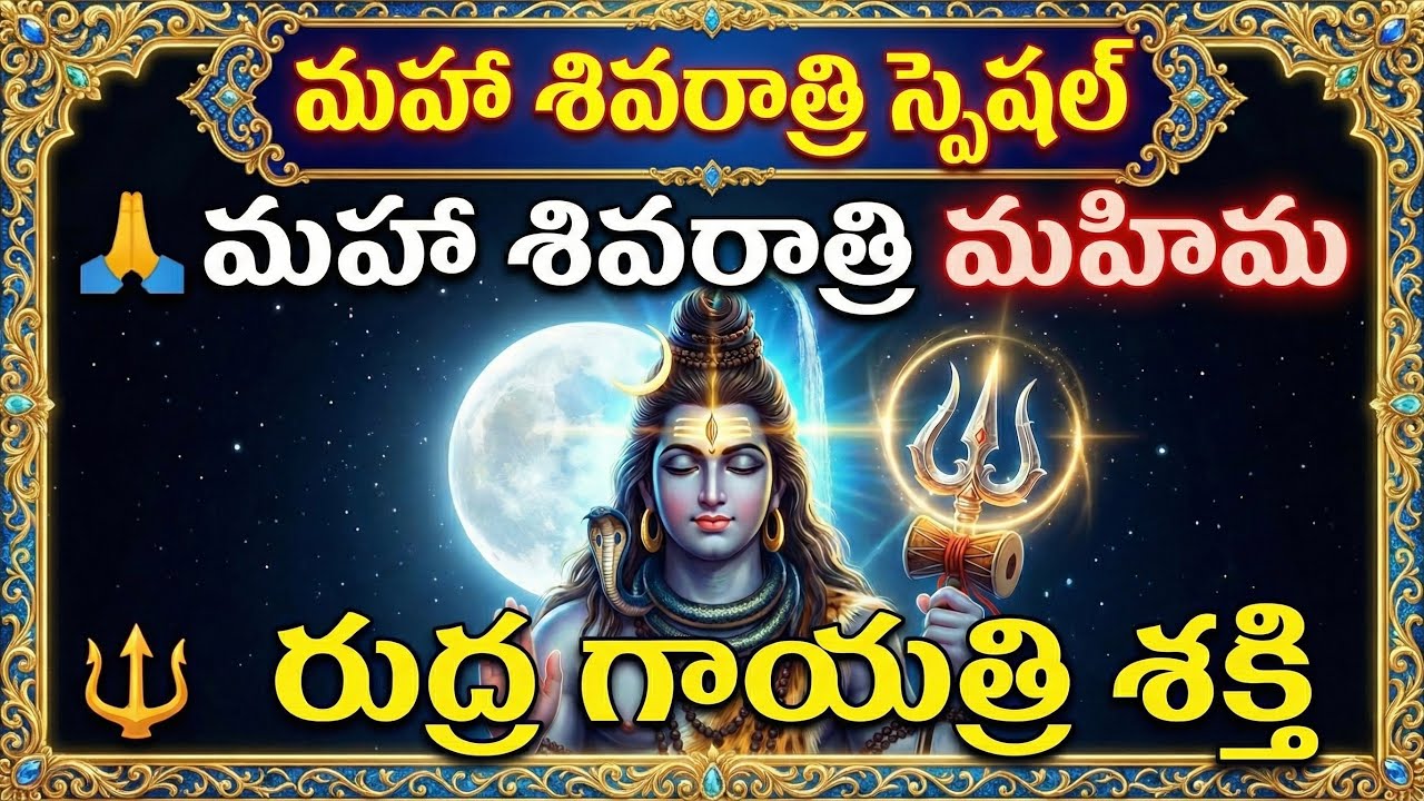 🔥Maha Shivaratri 2026 Special 🙏 Om Sarveshwaraya Vidmahe | Listen 108 Times Today 🔱 Miracle Mantra ✨