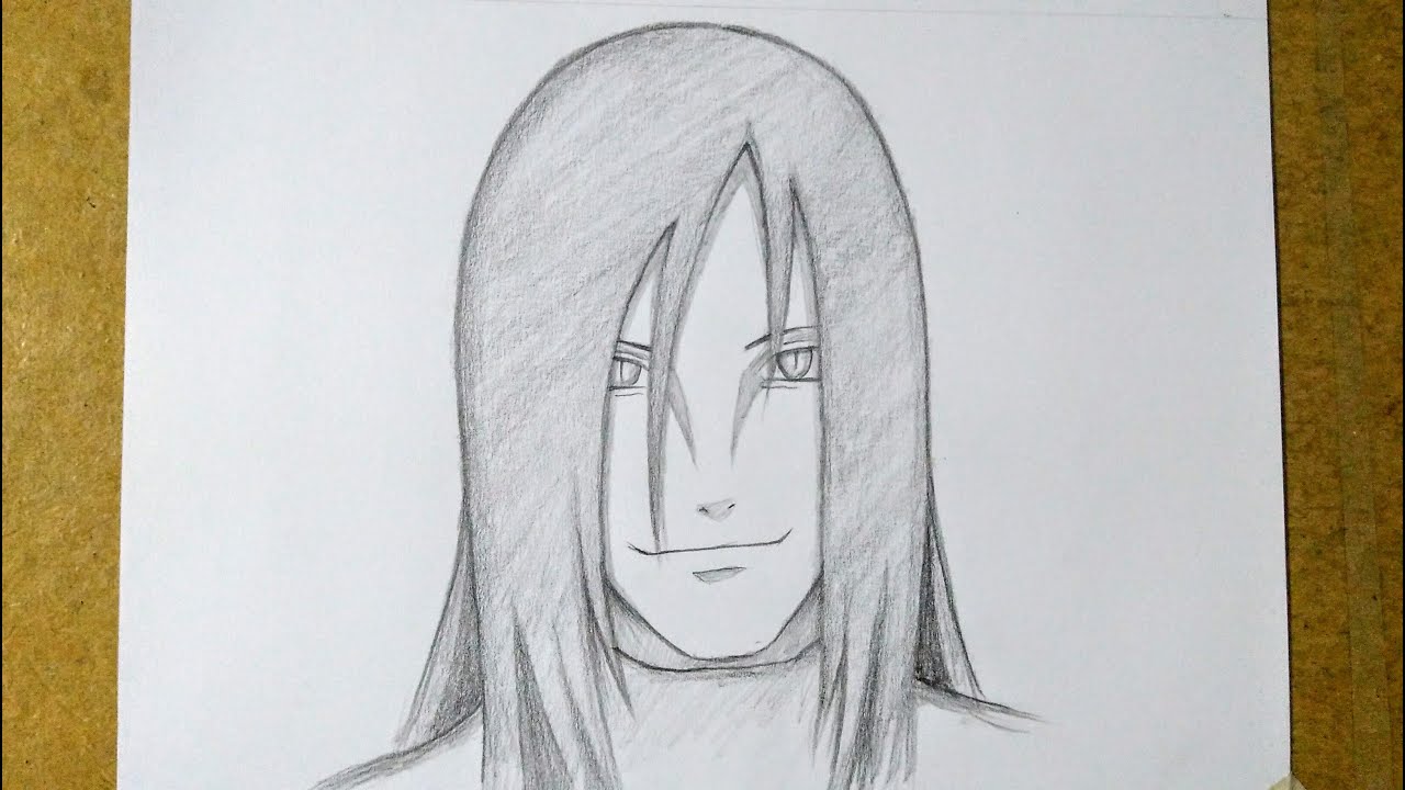 How to Draw Orochimaru [Naruto]