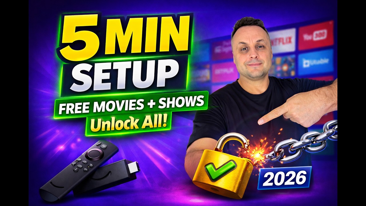 🔥 Взлом Firestick за 5 минут (март 2026 г.) &ndash; бесплатные фильмы, сериалы и работающие приложения!