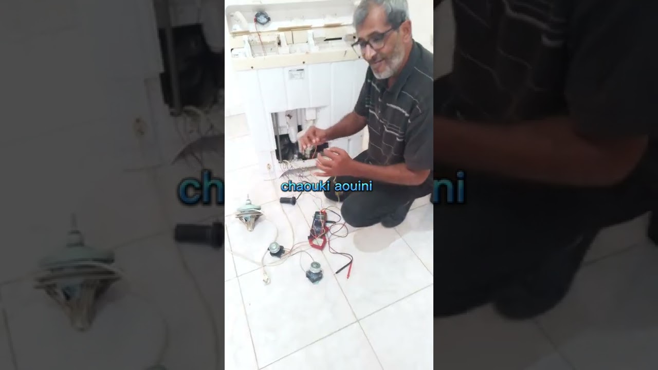 réparation circuit électrique lave linge