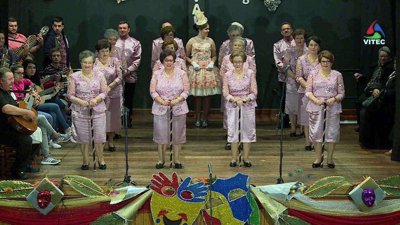 “Velhas em acção” Bailinho Sénior da Fonte do Bastardo - Carnaval 2018