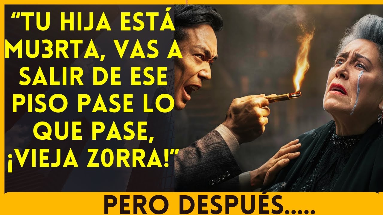 TRAS EL FUNERAL DE SU ESPOSA, INTENTÓ ECHAR A SU SUEGRA A LA CALLE...PERO CUANDO QUISO HEREDAR...