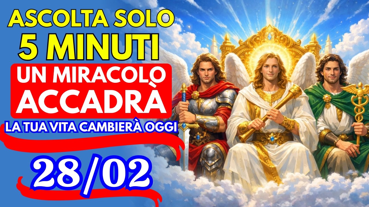 LA FINE DEL BLOCCO: Chiama i 3 Arcangeli per sbloccare salute, denaro e protezione in un colpo solo!