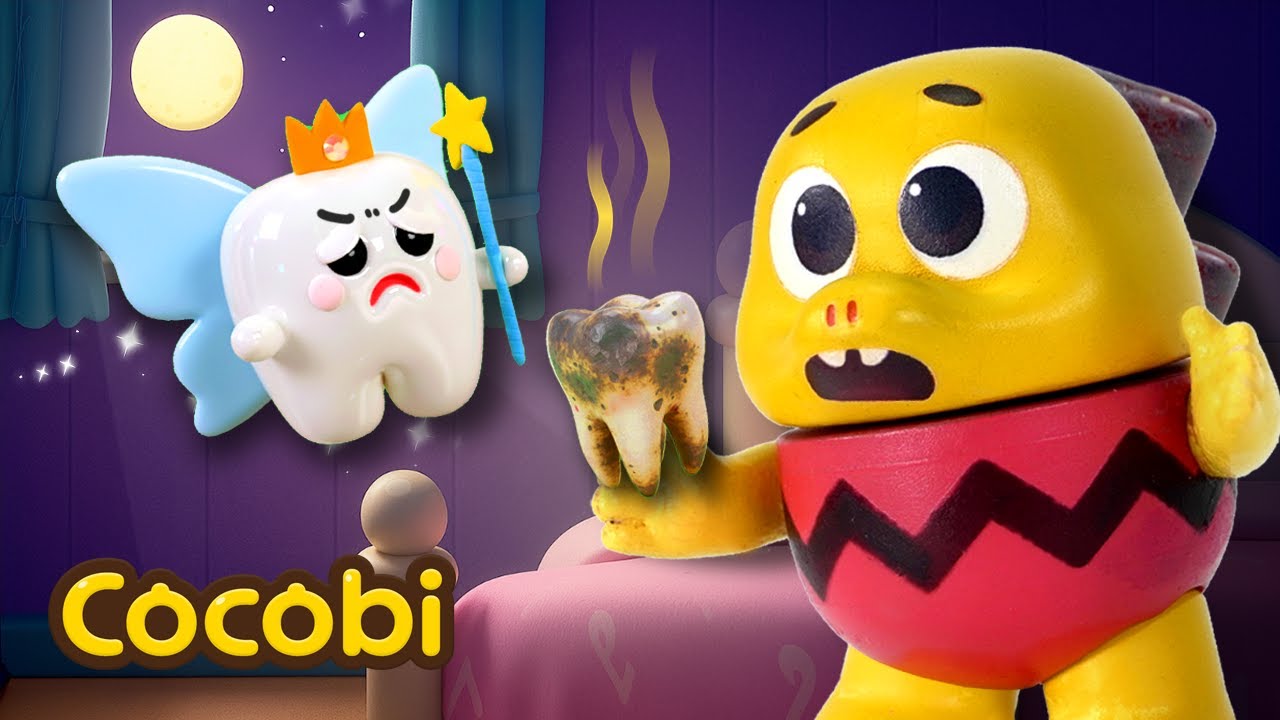 ¡Le di un diente podrido al hada de los dientes!😖🦷 | Canciones Infantiles | Kids Songs | Cocobi