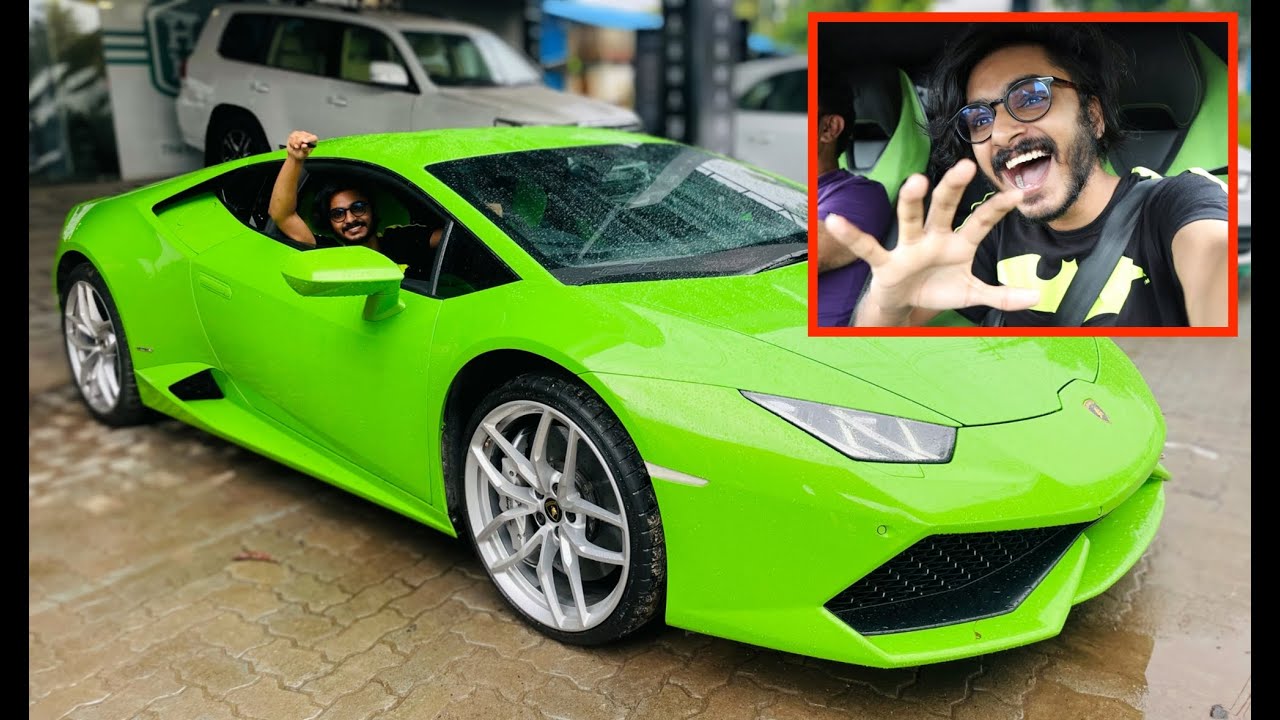 ആദ്യമായി LAMBORGHINI  ഓടിച്ചപോ..... Seeen seen 🤩 UNBOXINGDUDE l