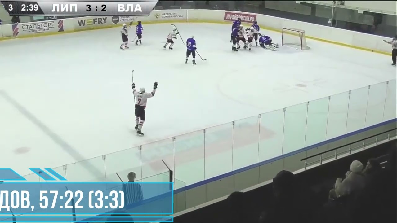 ЮХЛ Центр. СШОР № 11 - Русичи - 3:4 булл.