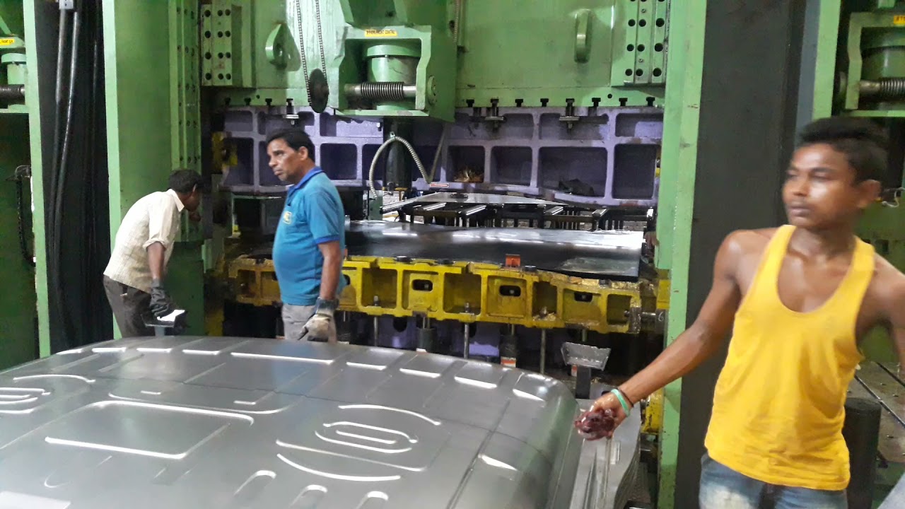 Bemco 4000T capacity hydraulic press
