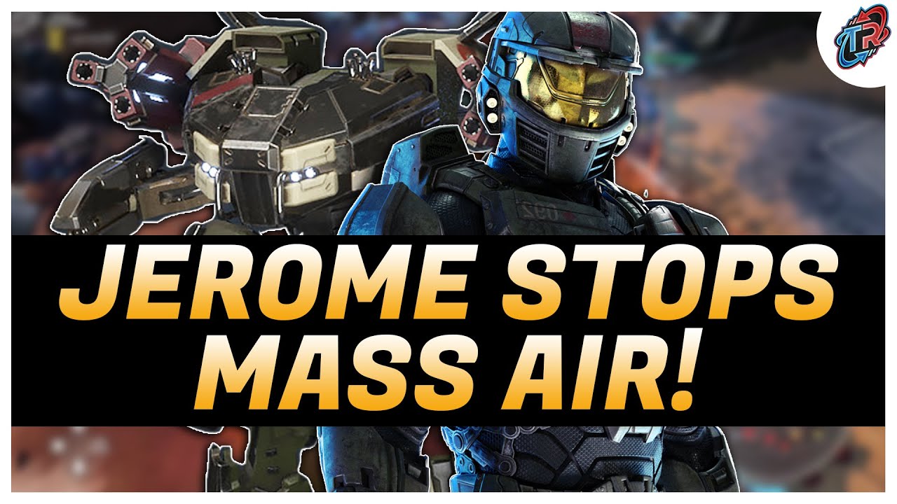 Jerome STOPS mass AIR SPAM in Halo Wars 2!