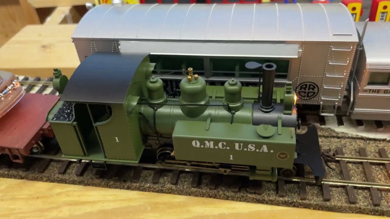Bachmann On30  2-6-2T Trench Locomotive. First mod. Simple and Easy