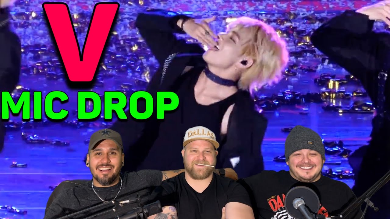 BTS V - Mic Drop FOCUS REACTION