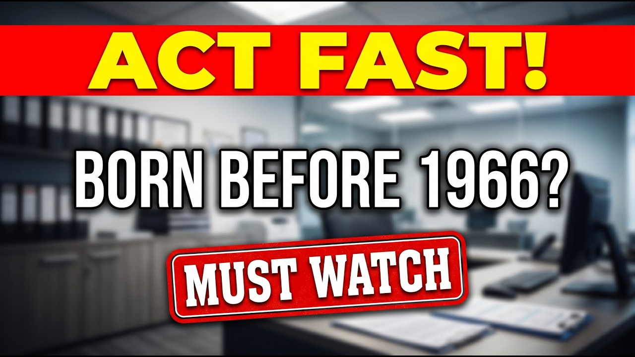 ACT FAST - Big UK Pension Changes in 2026 (Born Before 1966 Must Watch)