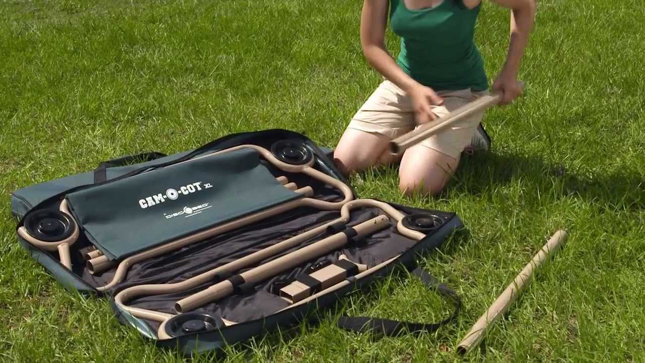 Cam-O-Bunk from Disc-O-Bed, Portable Bunk Cots, Extreme Sleep Solutions Promotional Video