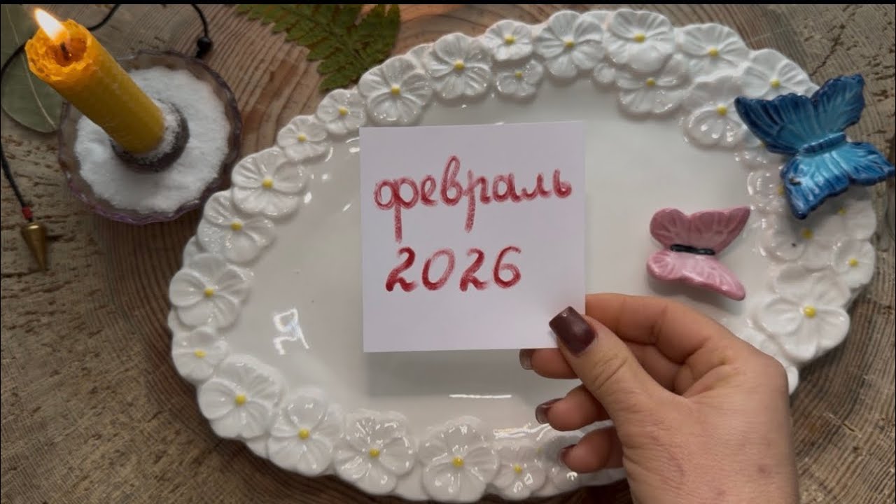 💐ЧЕГО ОЖИДАТЬ В ФЕВРАЛЕ 2026?🌸 ГАДАНИЕ НА ПЕПЛЕ🔥