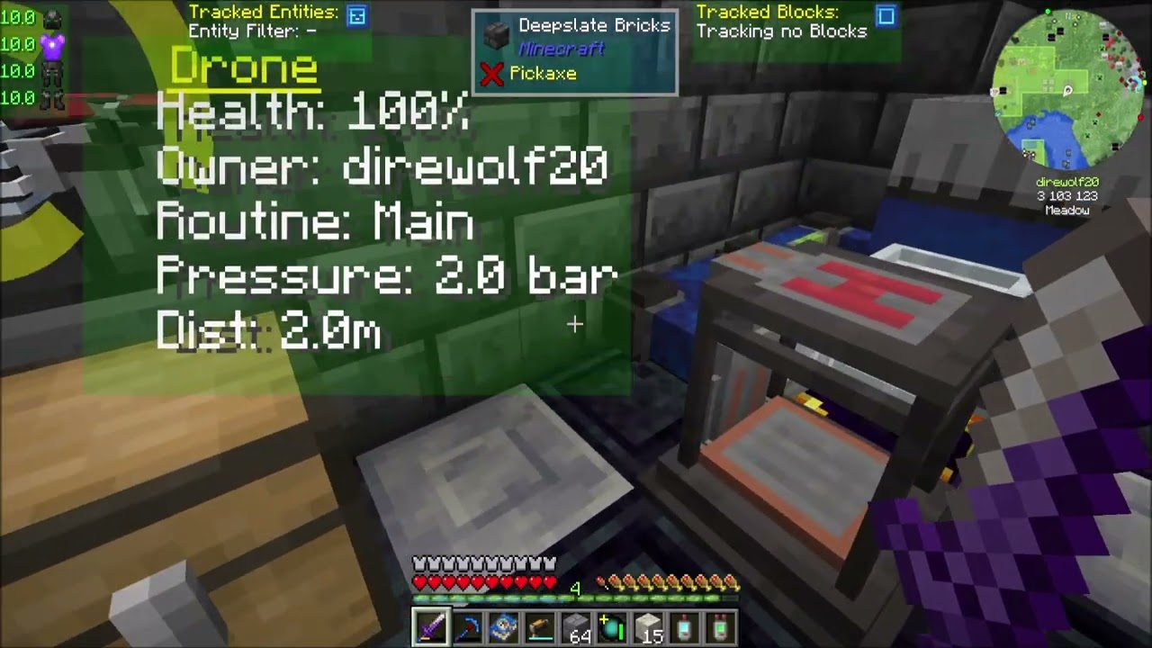 Lets Play S11E84 Drone Botania Automation