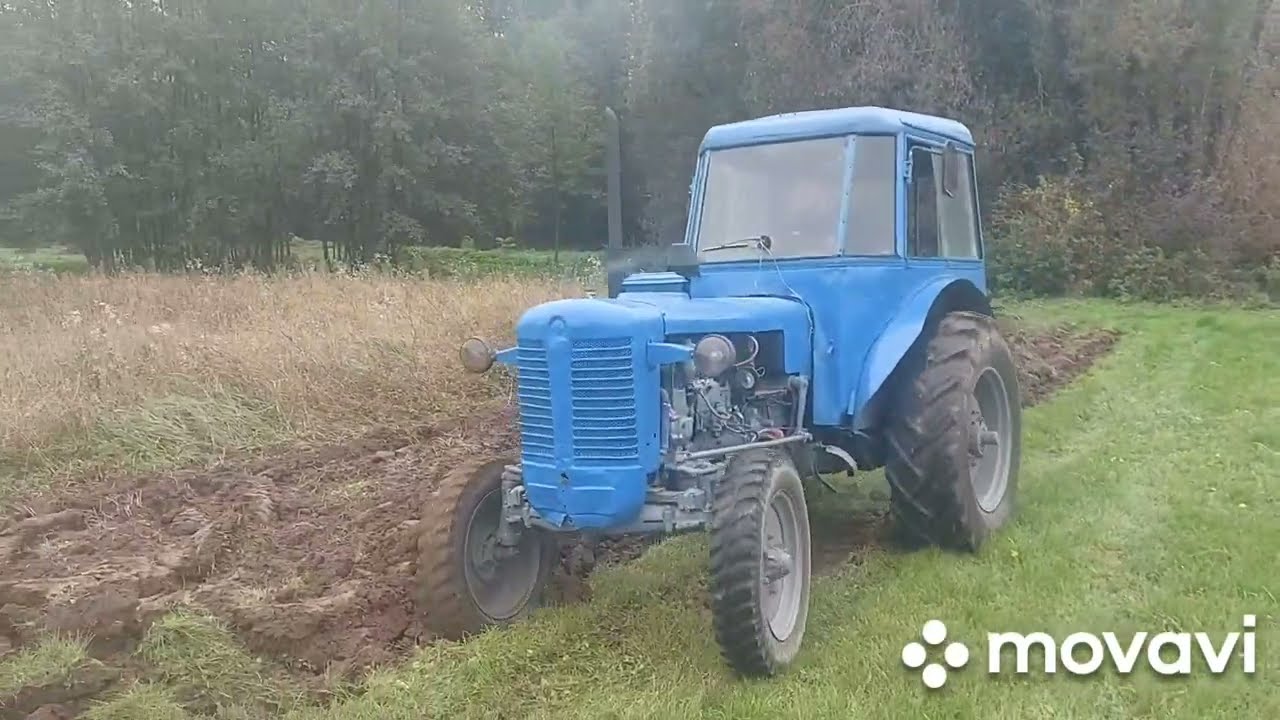Zetor super 50 őszi szántás.