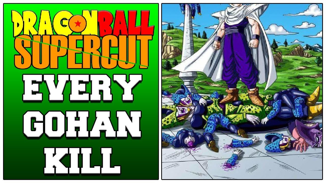 Every Gohan Kill in Dragon Ball Z - Dragon Ball Supercut