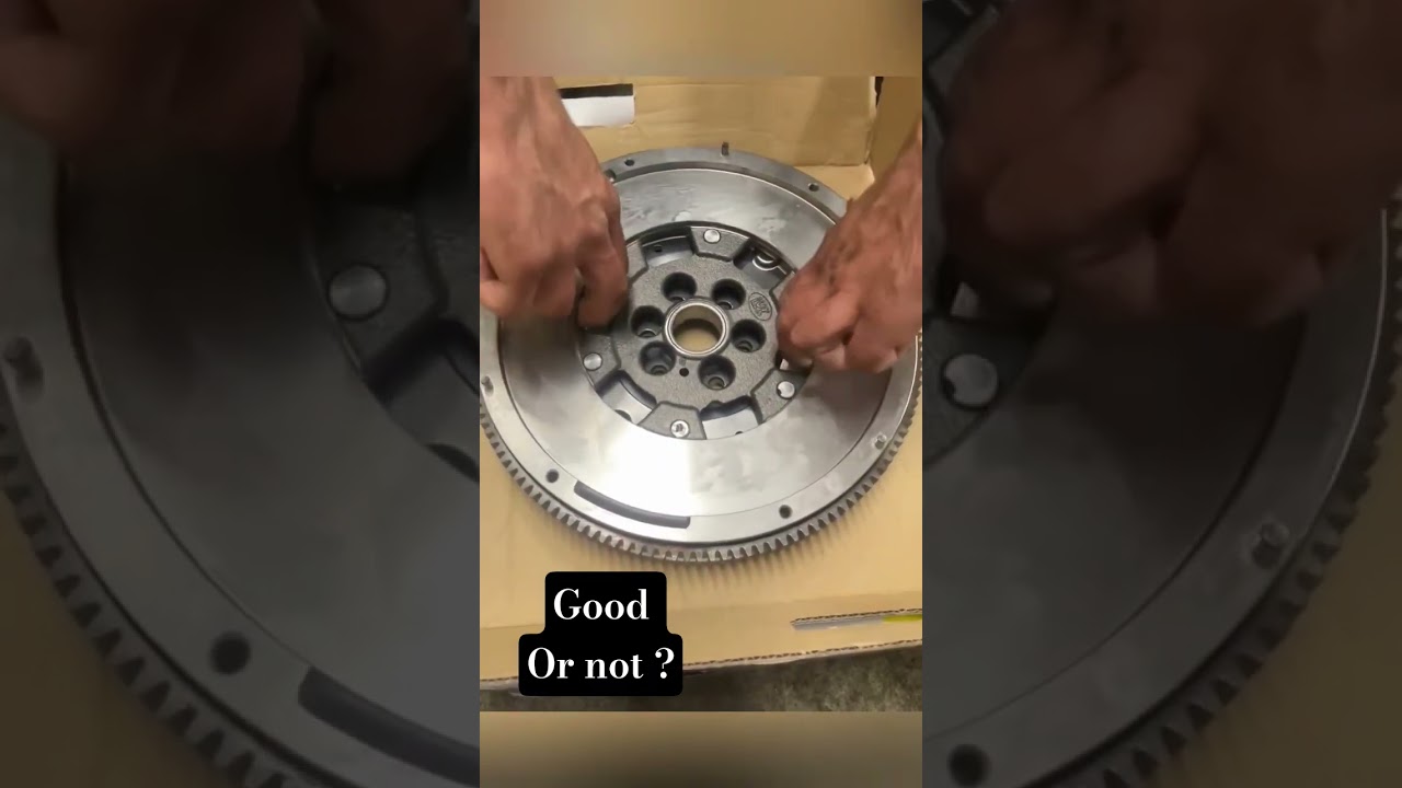 brand new dual mass #cars #mechanic