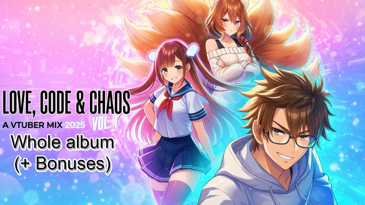 Love, Code & Chaos Vol. 1: A VTuber Mix 2025 - Full compilation (+ Bonus songs)